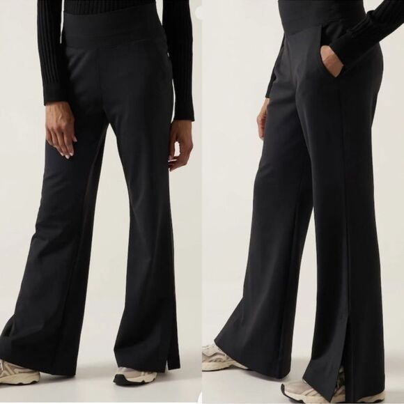 Athleta Pants - NEW Athleta Venice Flare Pant in Black Style #882675 Size 3X